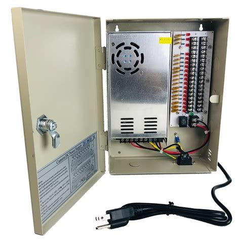 power distribution box for cctv camera|12v dc power box.